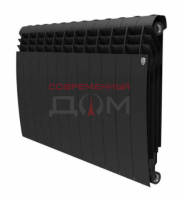 Радиатор ROYAL THERMO Revolution Bimetall 500 2.0 Noir Sable – 12 секц.